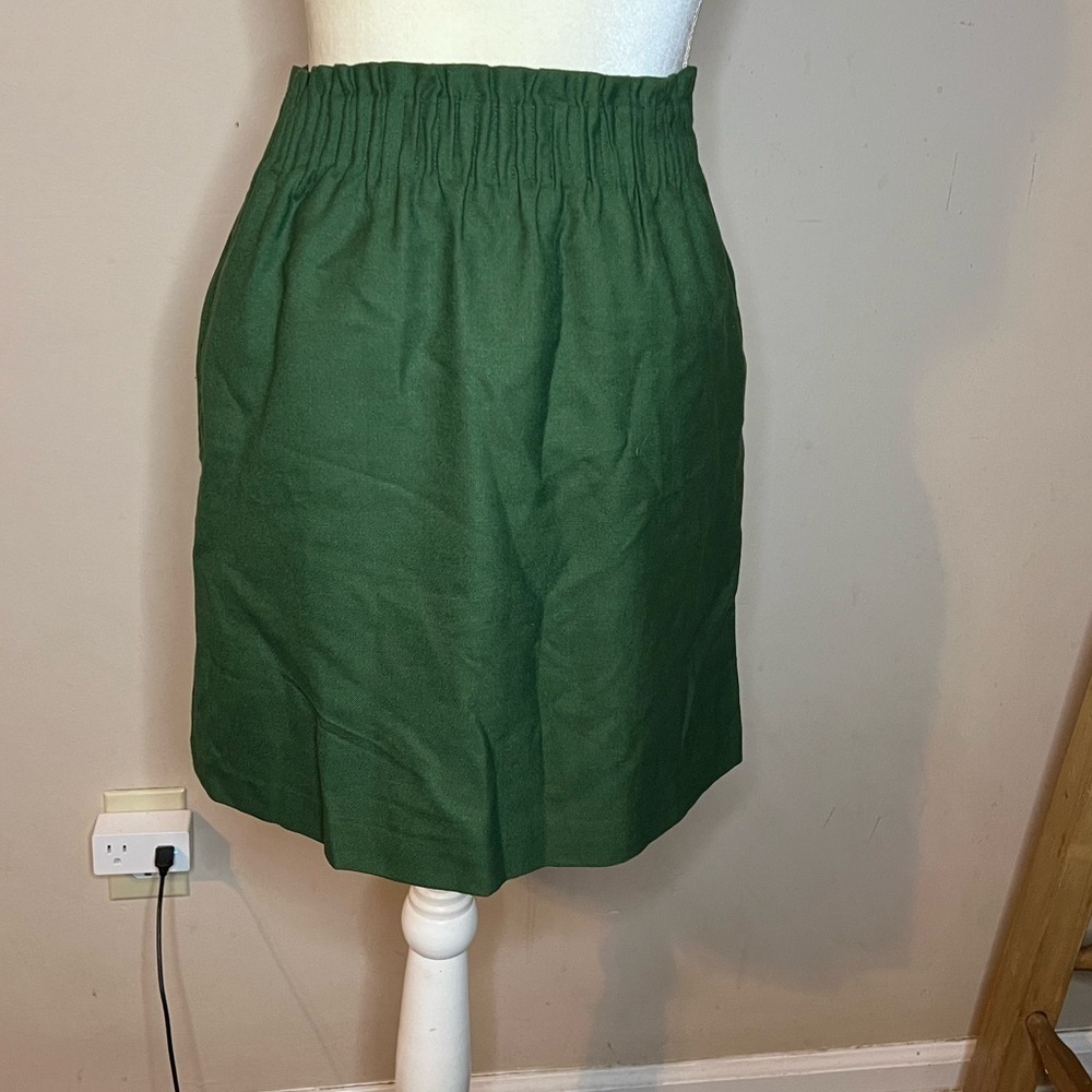 🌹NWOT J. Crew Sidewalk Wool Blend Skirt - Picture 2 of 6